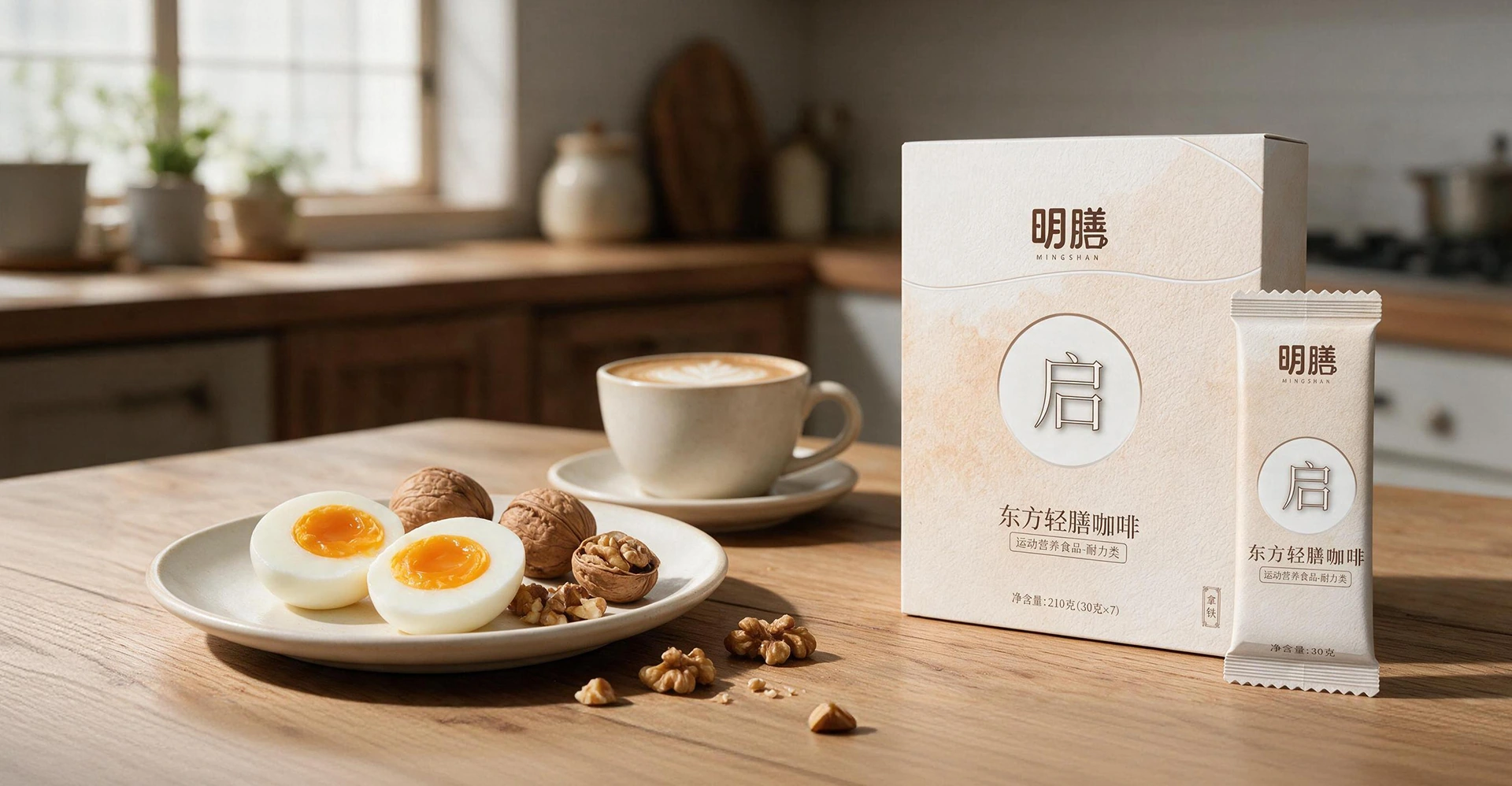 认识明膳的轻膳产品系列
